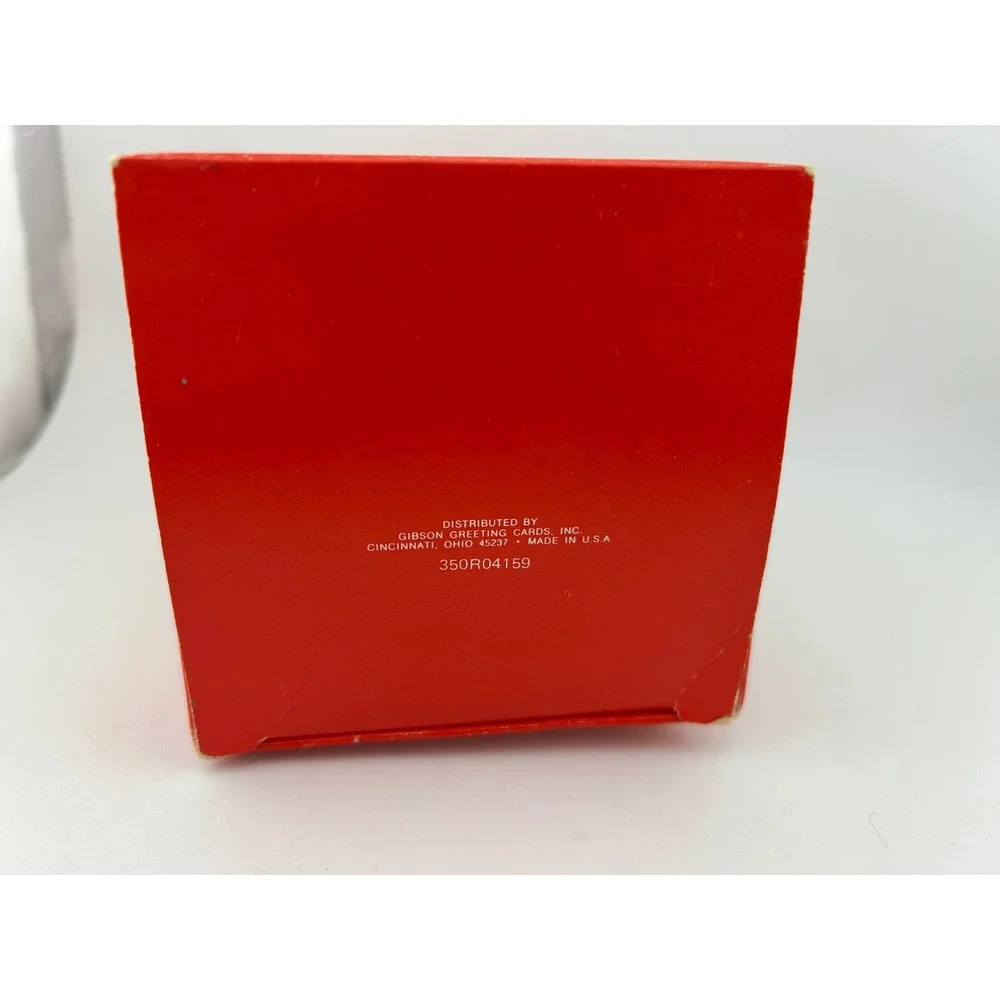 Gibson Yuletide Treasures Ornament Home for Christmas Currier Ives‎ Collectible